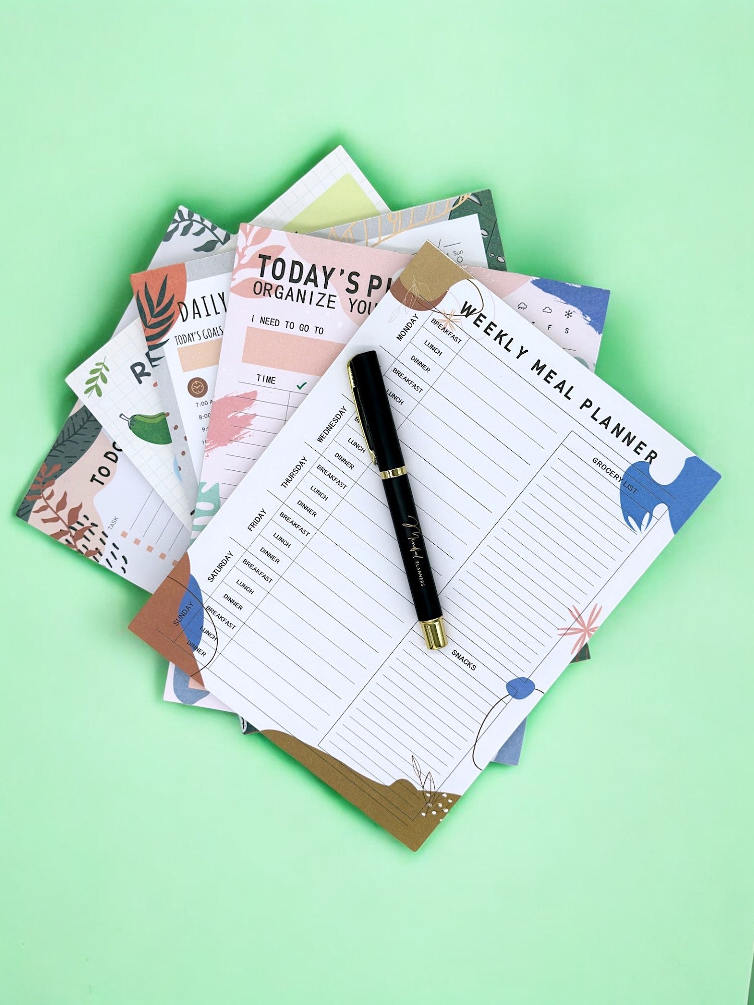 A5 notepads with magnet for easy daily journaling