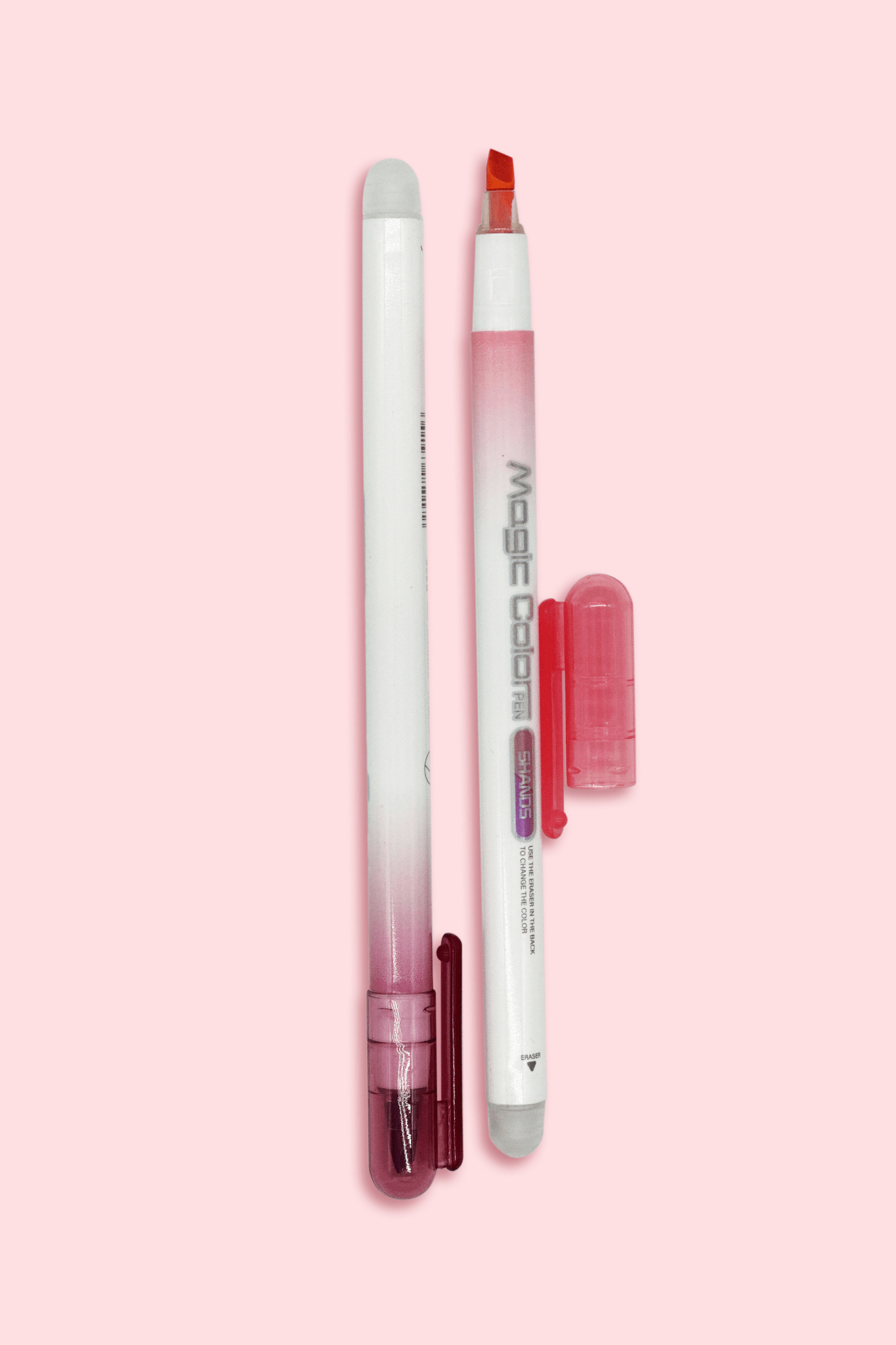 Close up video of one magic colour changing pen for your journaling needs