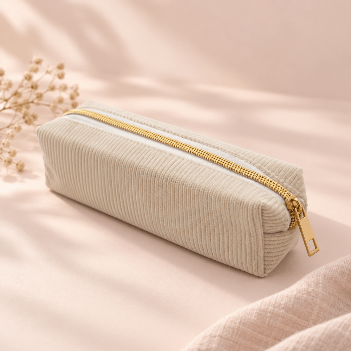 Velvet Pencil Case – Elegant, Versatile, and Waterproof Organiser