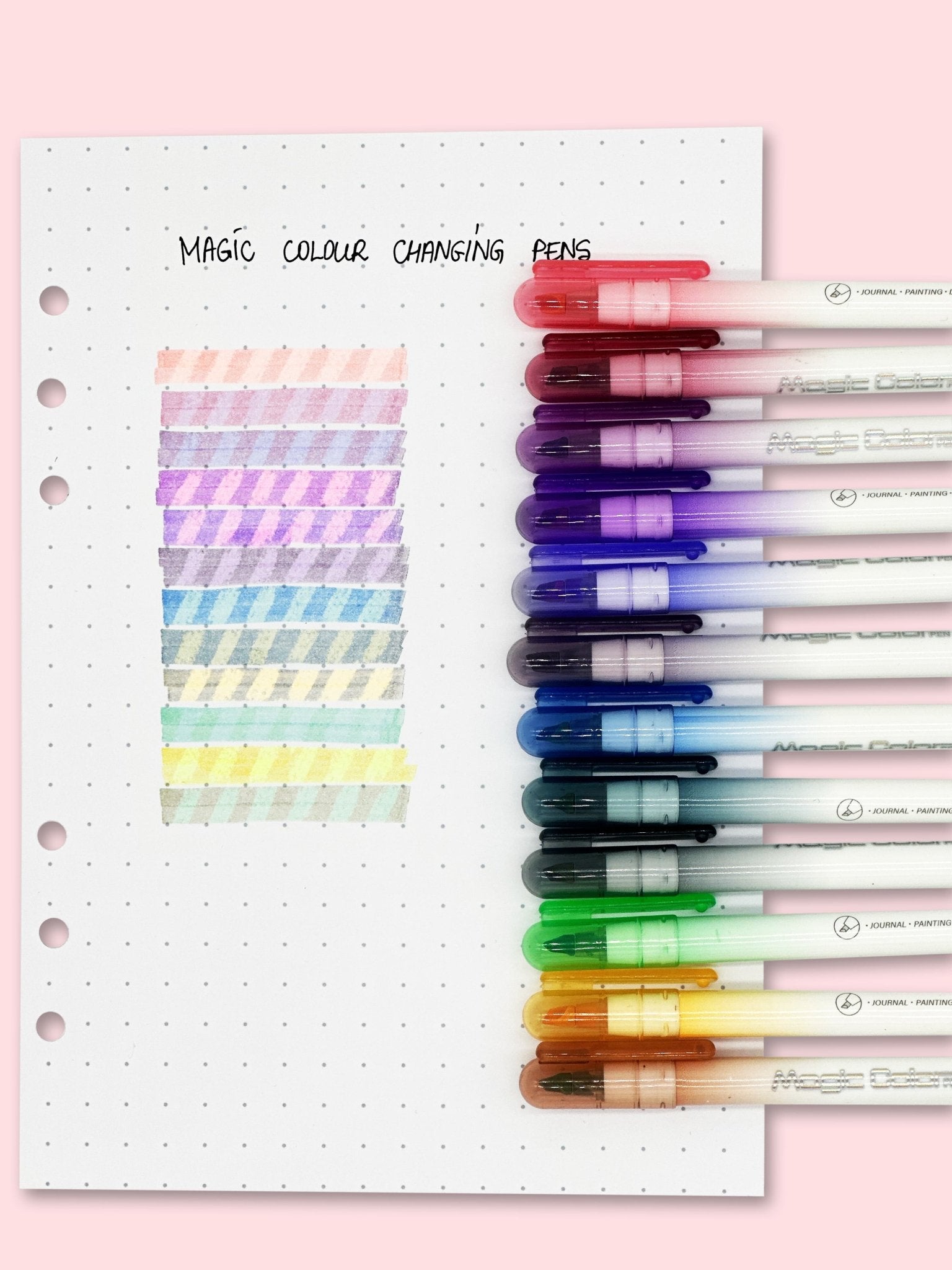 Close details of journaling stationery