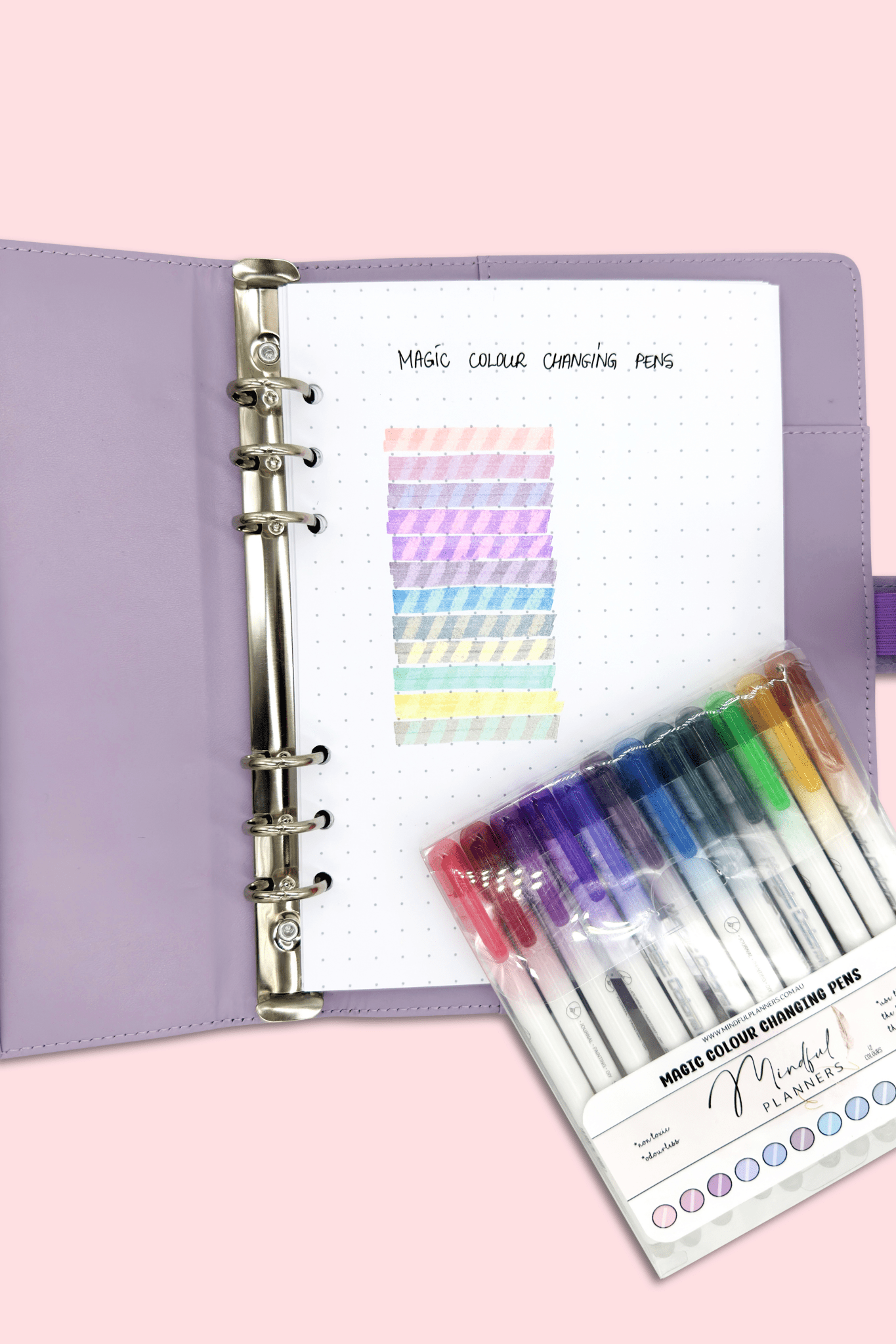 12pc of Magic colour changing pens for your bullet journal