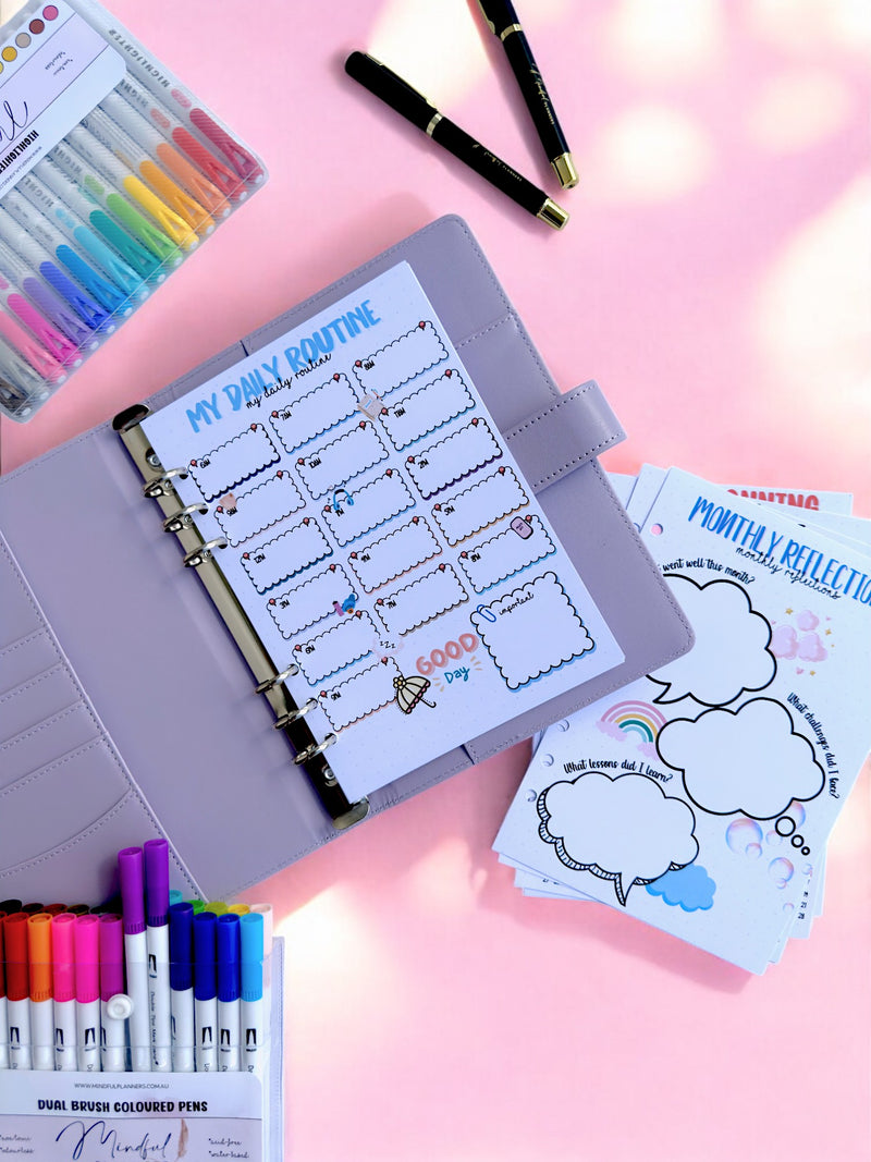 Mindful Planners self-care bullet journal kit