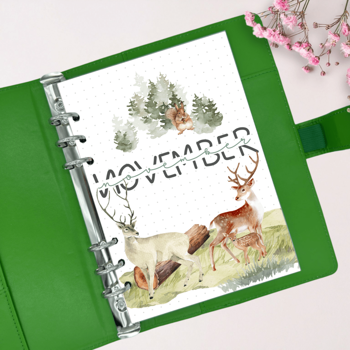 Personalised A5 cover page for self-care journals Australia.