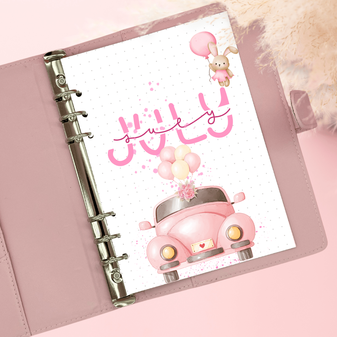 Planner divider July 2025 insert