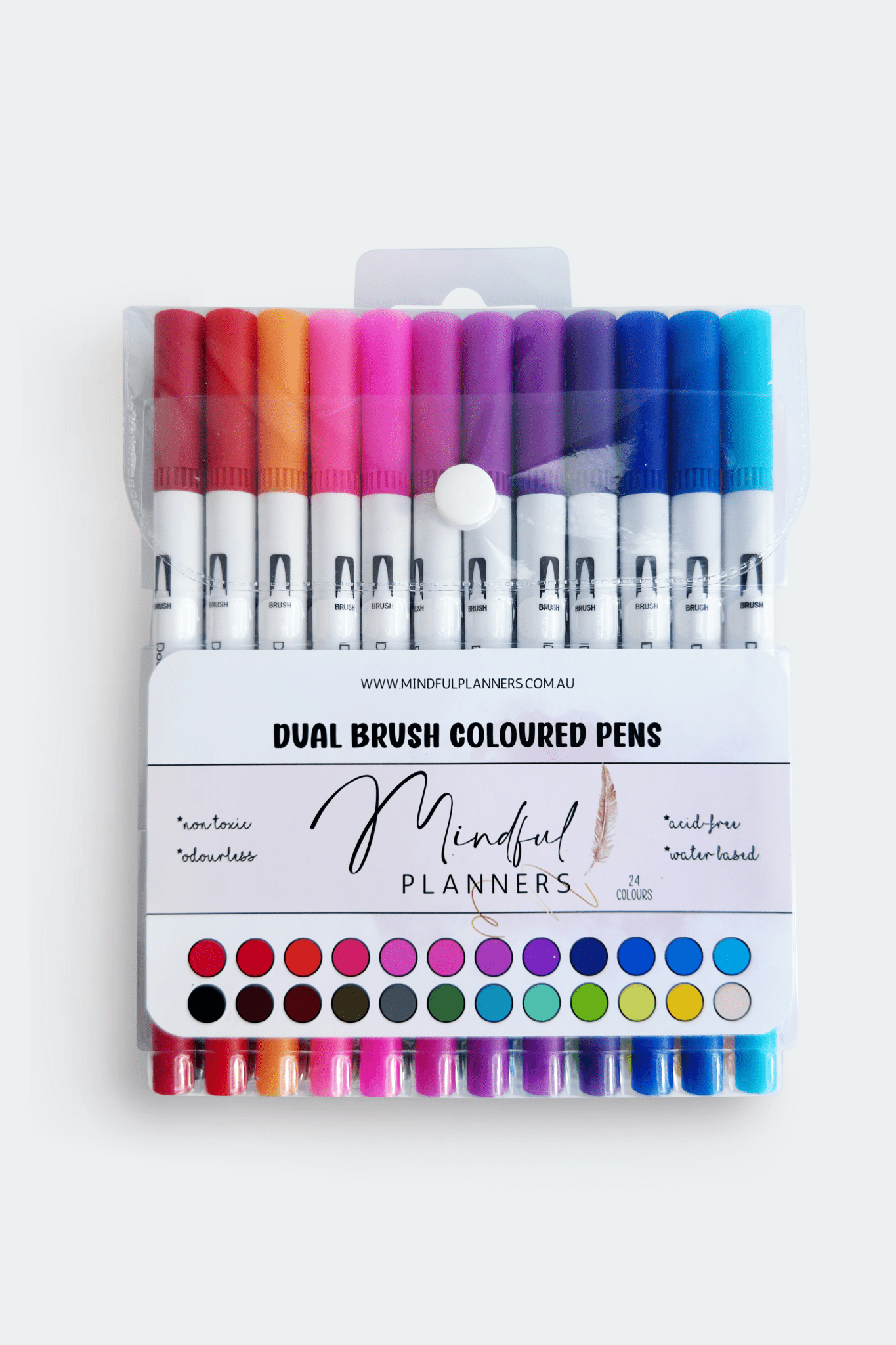 Stationery set for bullet journaling and planner decorating
