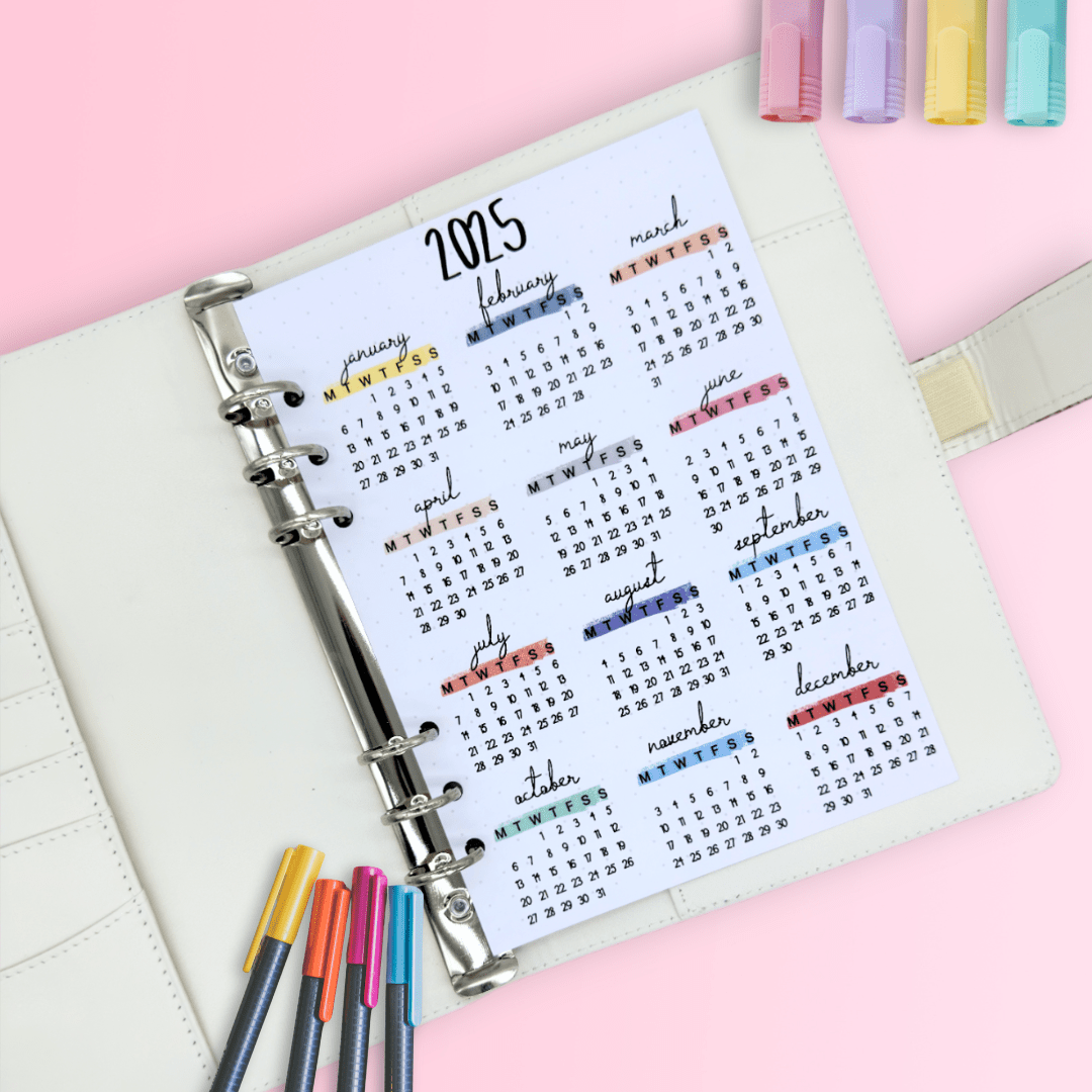 Yellow fabric Personalised journal case for planning and mindful journaling