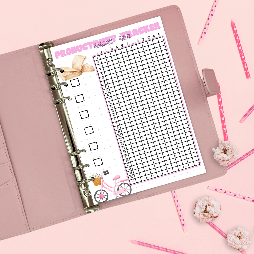 bullet planner insert for daily progress