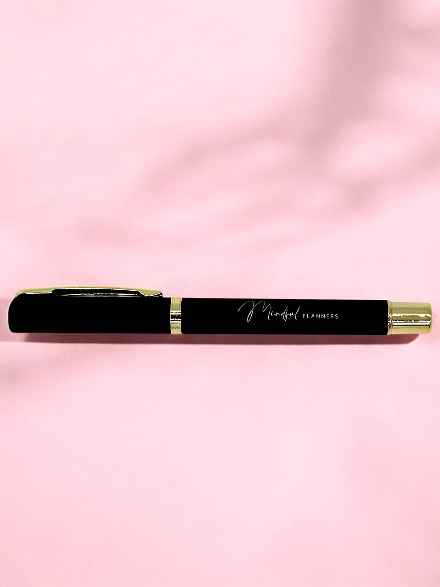 mindful planners pen with no smudge ink